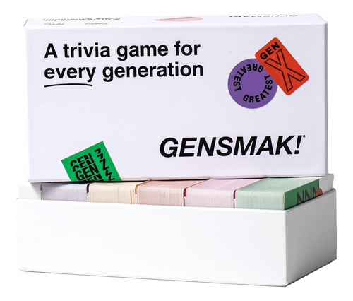 Juego De Cartas ¡gensmak! De Fiesta Para Todas Las Edades