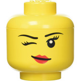 Bloque Para Almacenar Lego Storage Mini Cabeza Winking Guiño