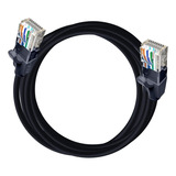 Cable Para Red Cat7 Vention Rj45 Ethernet Utp Negro 