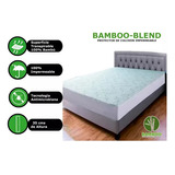 Forro Antiacaro Cubre Colchon  King Size Impermeable Bambo