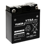 Bateria Moto Yuasa Yt5a Compatible Con Yb5l-b . Yuasa Yt5a 1