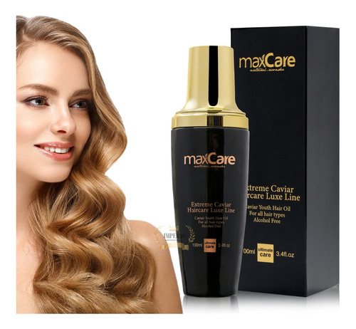 Aceite Capilar Rejuvenecedor De Caviar 100ml Maxcare