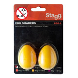 Shakers Stagg Huevos Ritmicos Par 45 Gr Seg-2yw Amarillos