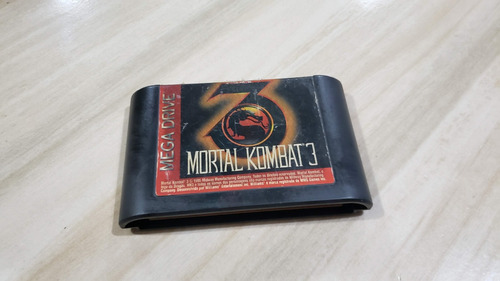 Mortal Kombat 3 Para O Mega Drive. Funcionando 100%. C5