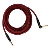 Cable Para Guitarra Eléctrica Amp Cord Jorindo, 6 M, 6,35 Mm