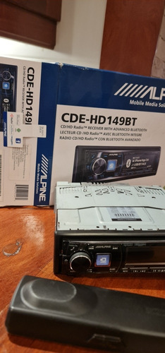 Estéreo Alpine Cde-hd149bt Con Cd,mp3, Usb, Y Bluetooth