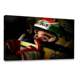 Quadros Hd Pronta  Capacete Ayrton Senna Sem Moldura