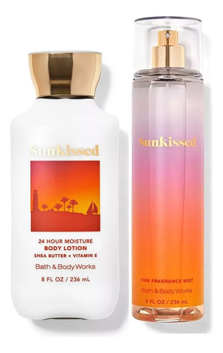 Sunkissed Bath & Body Works Duo Original