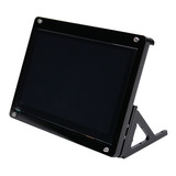 Case Pantalla 7 Pulgadas Soporte Pie Color Metalico Negro