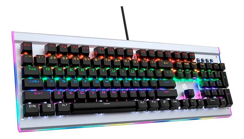 Teclado Gamer Mecánico Hp Gk520 Rgb / Lhua Store