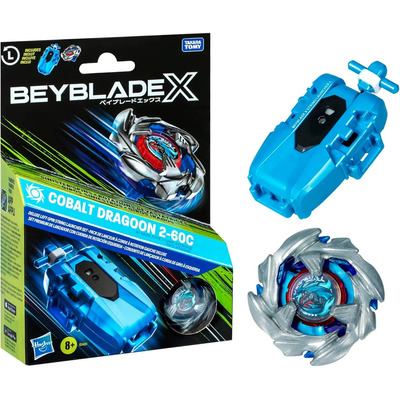 Beyblade X Cobalt Dragoon 260c Lanzador Cuerda Giro Izquierd | Envío gratis