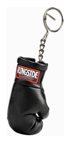 Llavero Guante De Box 8cm Ringside Color Negro Boxeador