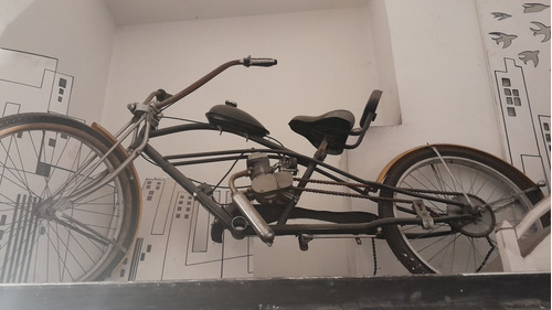 Bicicleta Chopera Con Motor, A Restaurar