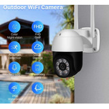 Camara Wifi Robotica Exterior Inalambrica Full Hd Zoom Real 