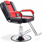 Silla De Barbero Reclinable Hidráulica Merax Para Peluquería