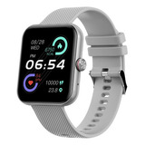 Smartwatch Aiwa Aw-sf6 1.7'' Caja Negra, Malla Gris Y Rosa Negro