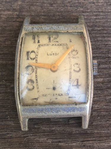 Reloj Luxor , 15 Jewels,swiss Made, No Funciona.