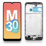 Pantalla Display Compatible Samsung M30 Oled Con Marco