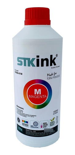 Tinta Stk Para Epson Ecotank L8180 L8190 Refil T555 1 Litro