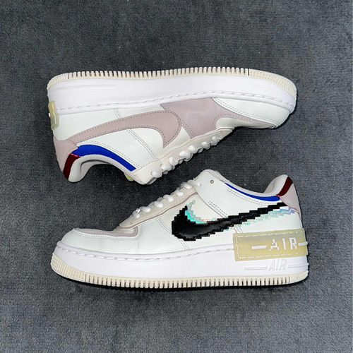 Tênis Nike Air Force 1 Low Shadow Pixel Original