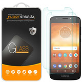 Vidrio Templado Para Moto E5 Play [2 Un.] Supershieldz