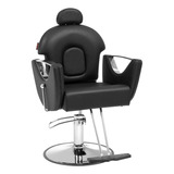 Silla Peluquero Reclinable 130 330 Lb Negra