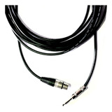 Cable Para Microfono De Xlr A Plug Mono Uso Rudo De 10 Mts