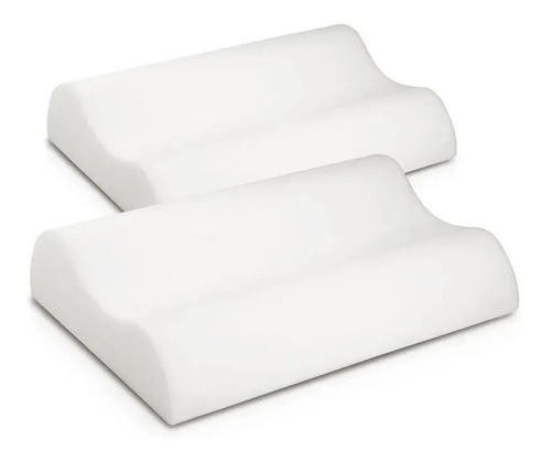 2 Almohadas Inteligente Viscoelastica Cervical Pierre Cardin