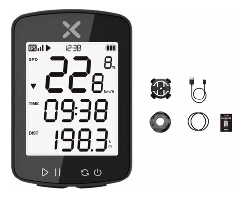 Ciclocomputador Xoss G2+ Plus Gps Bike Suporte+película+case