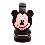 Audífonos Bluetooth Mickey Diadema Auxiliar Para Niño