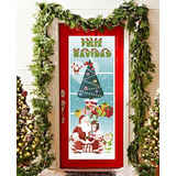 Lona Decorativa Para Puertas Navideñas