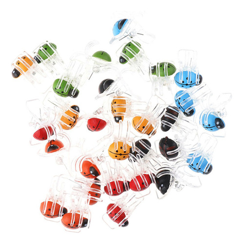 30 Clips Ladybug Orquídea Para Plantas Y Tallos Vides Grow .