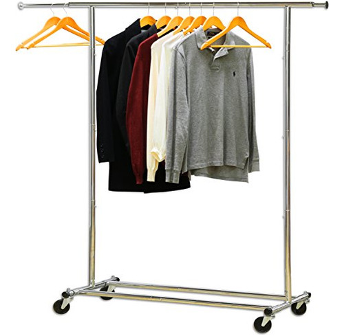 Ropa Simple Para El Hogar Ropa De Trabajo Pesado Rack, Chrom