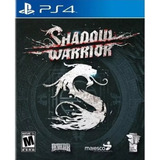 Shadow Warrior Ps4 Fisico Nuevo