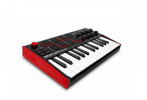 Akai Teclado Controlador Midi Mini Mpk3 Usb Pads Knobs Mpk3