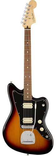 Guitarra Eléctrica Fender Player Jazzmaster De Aliso 3-color Sunburst Brillante Con Diapasón De Granadillo Brasileño