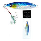 Señuelo Jig Eye Glow 60g Currican Pesca Brillan Obscuridad