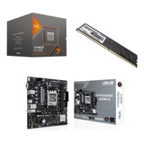 Combo Ryzen 7 8700g + Asus-a620m-k-ddr5 + 8gb 4800mhz Ddr5