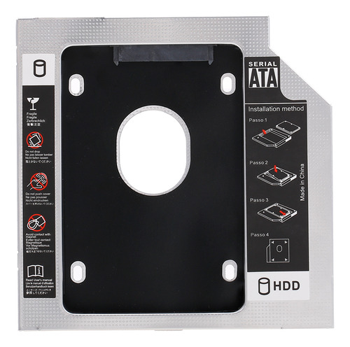 Hdd Caddy Ssd De Aluminio Para Portátiles Hdd Caddy Alloy. D