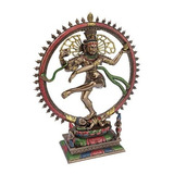Diseño Toscano Dancing Shiva God Of Cosmic Energy Bronce