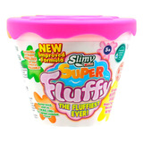 Slimy slime super fluffy 100gr Fucsia con caja exhibidora