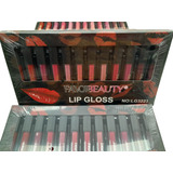 Set Labial Favorbeauty Lip Gloss Matte 4.5g X 12ud