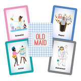 Juego De Cartas Clásico Old Maid - 47 Cartas Ilustra