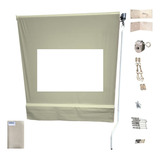 Kit Para Toldo Retratil + Lona Com Visor De 2,50 X 2,50