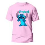 Roupa De Menina Lilo Stitch Camiseta Algodão Blusa Bebê 1 A6