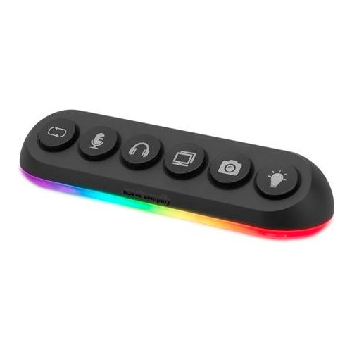 Hub Usb Streamplify Hub Deck 5, 6 Puertos, Rgb, Usb 3.0