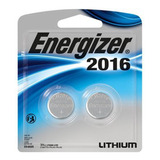 Pila Boton Cr2016 Energizer Blister X2 Unidades 3v Litio