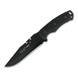 Cuchillo Aitor Uno Negro Hoja 14cm X 5mm Acero 55/58 Hrc.