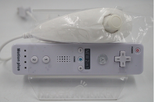 Acessório Wii - Nintendo Wii Remote + Nunchuck Branco (1)