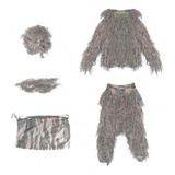 5 Unids/set 3d Trajes De Camuflaje Unisex Ropa Woodland Ghil